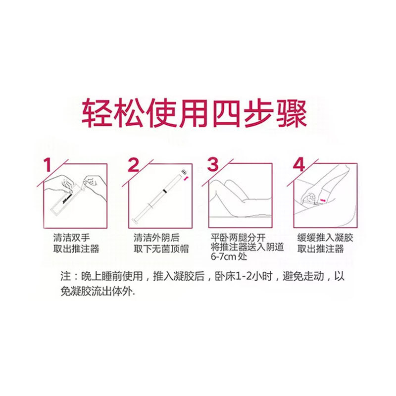 苦參抑菌凝膠